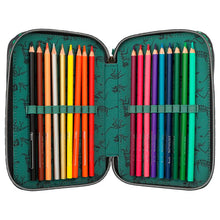 Load image into Gallery viewer, Dino World Triple Filled Pencil Case 3D Effect (T-Rex Head)