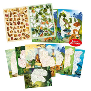 Dino World Number Stickers 395pc