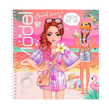 Load image into Gallery viewer, Top Model Dress Me Up Sticker Book Holiday