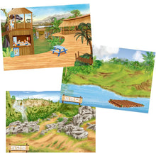 Load image into Gallery viewer, Dino World Create Your Dino Zoo (202 x stickers)