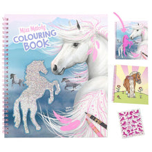 Load image into Gallery viewer, Miss Melody Colouring Book with Reversible Sequins