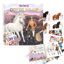 Load image into Gallery viewer, Miss Melody Dress Me Up Stickers Book