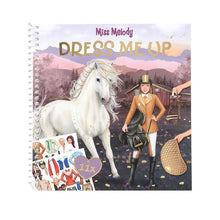 Load image into Gallery viewer, Miss Melody Dress Me Up Stickers Book