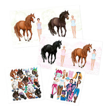Load image into Gallery viewer, Miss Melody Dress Me Up Stickers Book