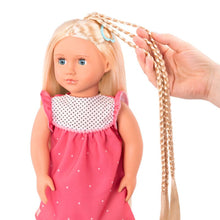 Load image into Gallery viewer, OG Hairplay Doll Hayley 18 Inch Blonde  ^