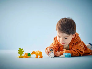 10442 Wild Animal Families : Penguins & Lions Duplo
