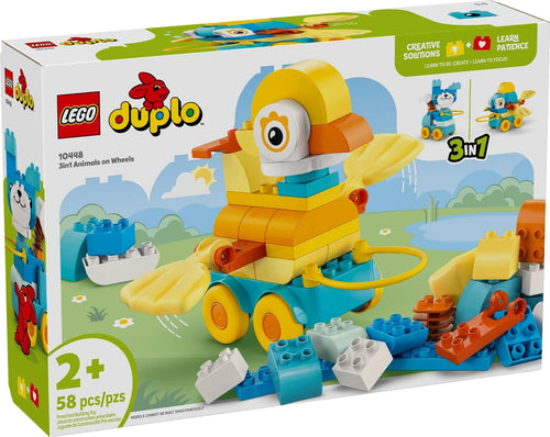 10448 3 In 1 Animals On Wheels Duplo