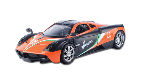 Pagani Huayra GT Racing Orange/Black #23 (scale 1 : 24)
