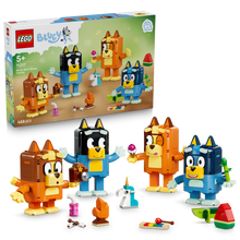 Load image into Gallery viewer, 11217 Brick-Built Bluey Family