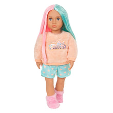 Load image into Gallery viewer, OG Classic Doll Lumi 18 Inch Multi Coloured Hair