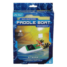 Load image into Gallery viewer, Art Star Make A Solar Powered Paddle Boat (Boxed)