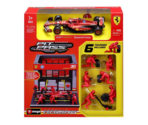 Ferrari F1 SF-24 2024 Pit Pass #16 (scale 1 : 43)