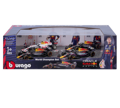 Red Bull F1 World Champion Set 4pc (scale 1 : 43)