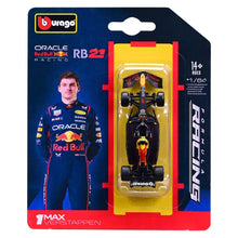 Load image into Gallery viewer, Red Bull F1 RB21 2025 #1 Verstappen (scale 1 : 64) (Carded)