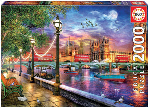 Puzzle 2000pc London At Sunset