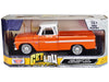 Chevy C10 Fleetside Orange Get Low 1966 (scale 1 : 24)