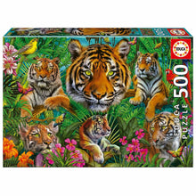 Load image into Gallery viewer, Puzzle 500pc Tiger Jungle