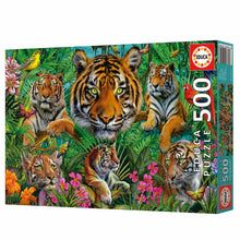 Load image into Gallery viewer, Puzzle 500pc Tiger Jungle