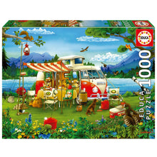 Load image into Gallery viewer, Puzzle 1000pc Camping Holiday (Educa)