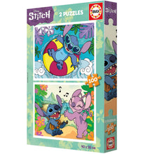 Load image into Gallery viewer, Puzzle 2 x 100pc Disney Stitch