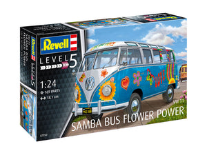 VW T1 Samba Bus "Flower Power" (scale 1 : 24)