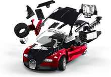 Load image into Gallery viewer, Bugatti 16.4 Veyron Black &amp; Red Quick Build (AirFix)