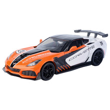Load image into Gallery viewer, Corvette ZR1 GT Racing 2019 Orange/White (scale 1 : 24)