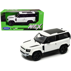 Land Rover Defender 2020 (white) (scale 1 : 26)