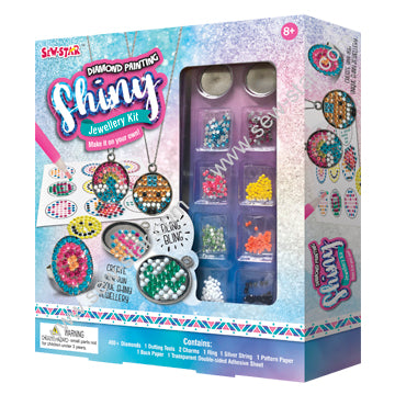 Sew Star DIY Diamond Painting Jewellery Kit (Boxed)