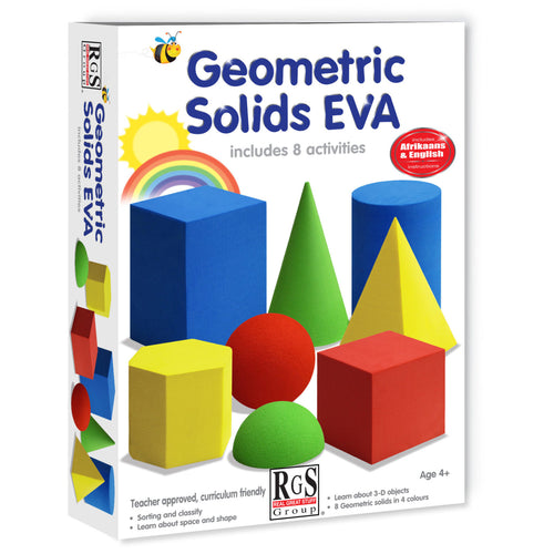 Geometric Solid Shapes Eva 8pc (Boxed) (RGS)