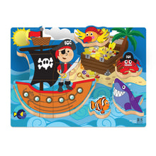 Load image into Gallery viewer, Puzzle 12pc Pirate Chunky