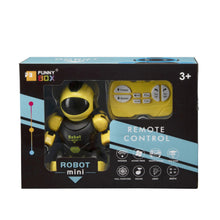 Load image into Gallery viewer, R/C Mini Robot with Batteries &amp; USB Charger Asst (Funny Box)