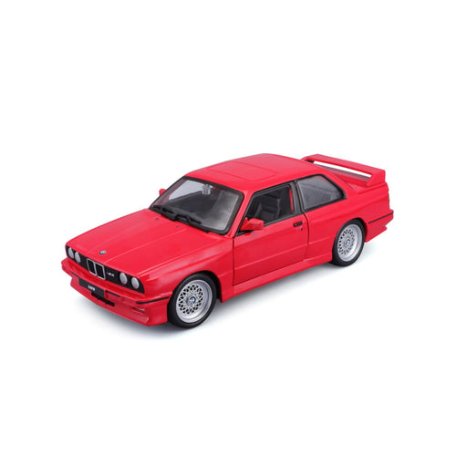 BMW M3 E30 1988 (Red) (scale 1 : 24)