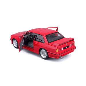 BMW M3 E30 1988 (Red) (scale 1 : 24)