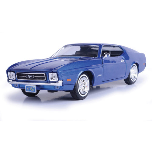 Ford Mustang Sportsroof Metallic Blue 1971 (scale 1 : 24)