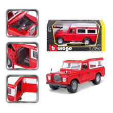 Load image into Gallery viewer, Land Rover Series II Red &amp; White (scale 1 : 24)