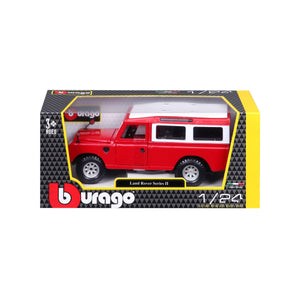 Land Rover Series II Red & White (scale 1 : 24)