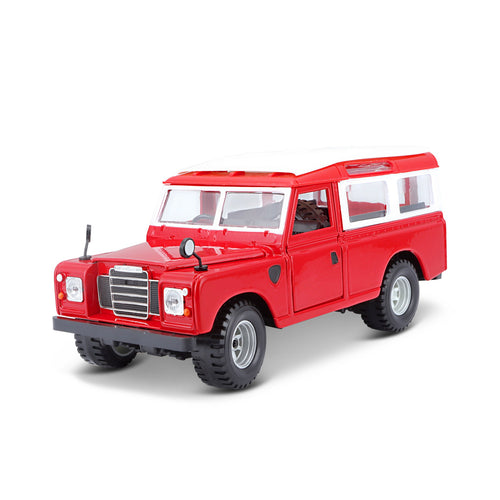 Land Rover Series II Red & White (scale 1 : 24)