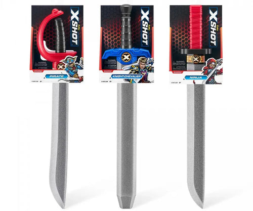 X-Shot Role Play Sword (Pirate/Knight Chevalier/Ninja)