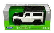 Load image into Gallery viewer, Land Rover Defender with Roof Rack Snorkel (scale 1 : 24)