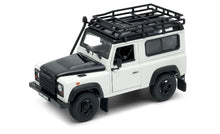 Load image into Gallery viewer, Land Rover Defender with Roof Rack Snorkel (scale 1 : 24)
