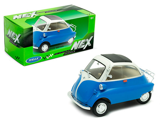 BMW Isetta Blue (scale 1 : 24)