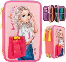 Load image into Gallery viewer, Top Model Triple Filled Pencil Case - Have A Nice Day