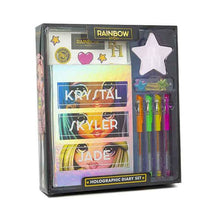 Load image into Gallery viewer, Rainbow High Holographic Diary Set    ^