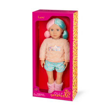Load image into Gallery viewer, OG Classic Doll Lumi 18 Inch Multi Coloured Hair