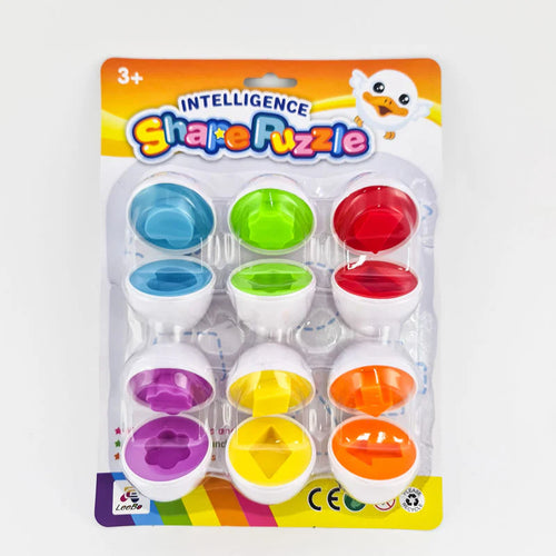 Intelligent Eggs Shapes (Shape Puzzle) (Carded)