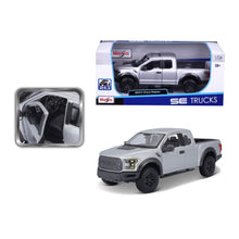 Load image into Gallery viewer, Ford F-150 Raptor 2017 (Grey) (scale 1:24)