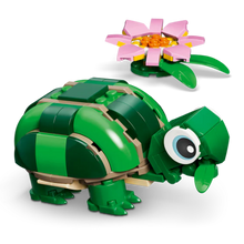 Load image into Gallery viewer, 31377 Turtle with a Water Lily Flower Creator