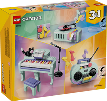 Load image into Gallery viewer, 31392 Music Decor Piano with Cat Creator