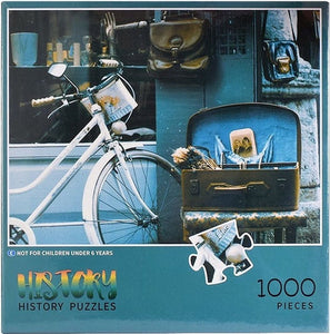 Puzzle 1000pc Bicycle Vintage History